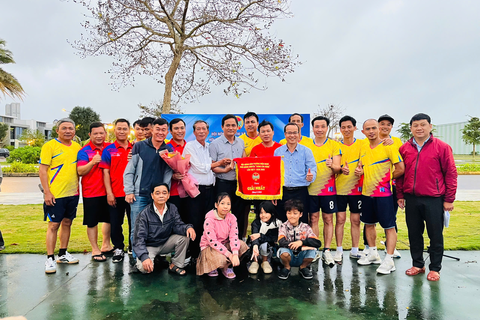 BẾ MẠC GIẢI BÓNG CHUYỀN BÔNG LÚA VÀNG LẦN THỨ V – NĂM 2025 HỘI NÔNG DÂN PHƯỜNG ĐIỆN NGỌC